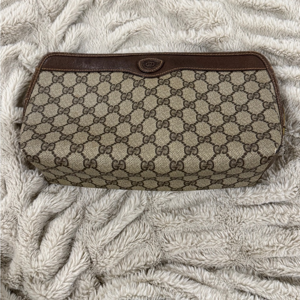 Vintage Gucci GG Supreme Clutch Pouch – Made in Italy - Picture 3 of 15